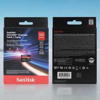 Gambar produk SanDisk microSD Express UHS-I Class 10 U3 880MB/s 512GB - SDSQXFN