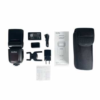 Gambar produk Godox Flash Camera Wireless Adjustable Focus 2.4GHz GN60 2980mAh 76W - V850III