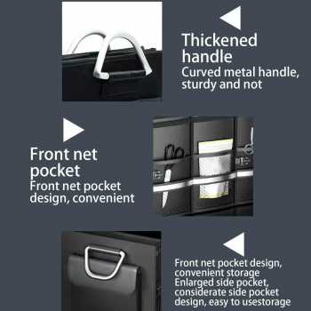 Gambar produk STOYING Tas Organizer Bagasi Mobil Oxford Car Trunk Storage Bag 46L - ST-50