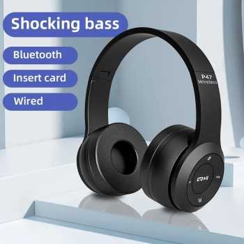 Briame Headphone Bluetooth 5.1 HiFi Noise Reduction TF AUX 150mAh - P47