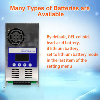 Gambar produk EASUN Solar Charge Controller MPPT Regulator 12V/24V/36V/48V 60A - MPPT-LM6048