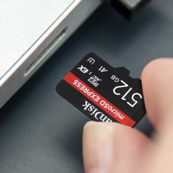 Gambar produk SanDisk microSD Express UHS-I Class 10 U3 880MB/s 512GB - SDSQXFN