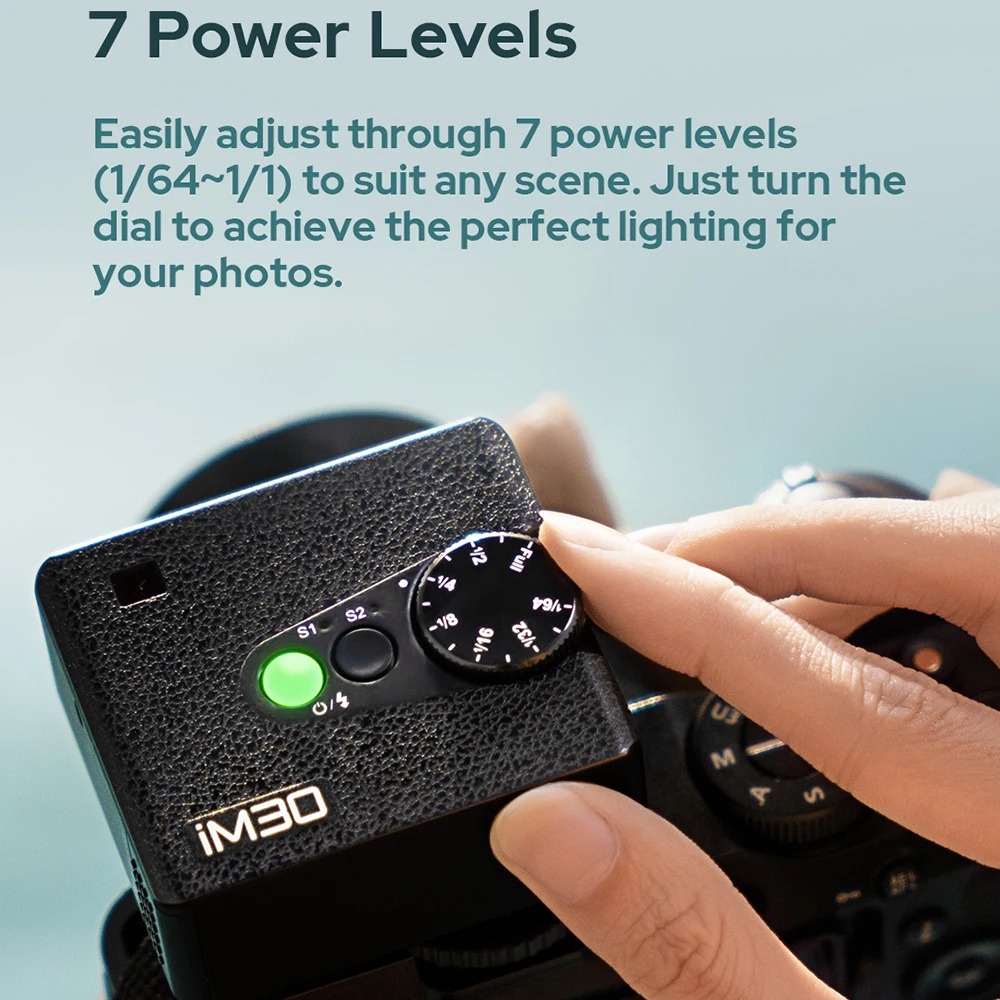 Gambar produk Godox Flash Camera Wireless 6500K GN15 7 Level Mini Pocket - iM30