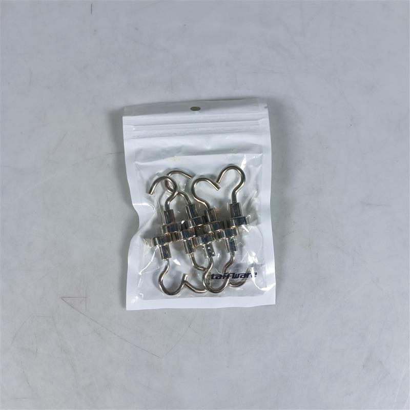 Taffware Magnet Gantungan Hook Strong Neodymium 12mm 8 PCS - D12 Gambar produk Taffware Magnet Gantungan Hook Strong Neodymium 12mm 8 PCS - D12
