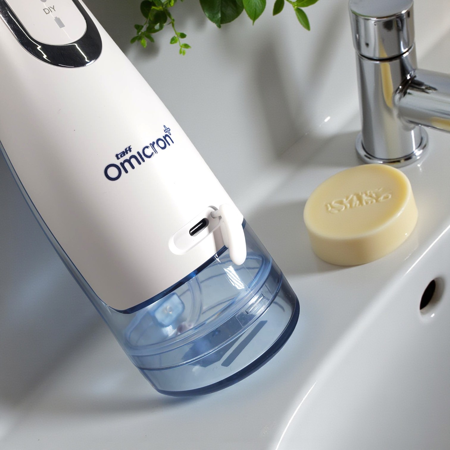 TaffOmicron Water Flosser Dental Irrigator Pembersih Karang Gigi 320ml - BV-612 Gambar produk TaffOmicron Water Flosser Dental Irrigator Pembersih Karang Gigi 320ml - BV-612