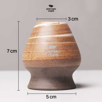 Gambar produk One Two Cups Whisk Stand Matcha Chasen Tate Dudukan Pengaduk - NA-153