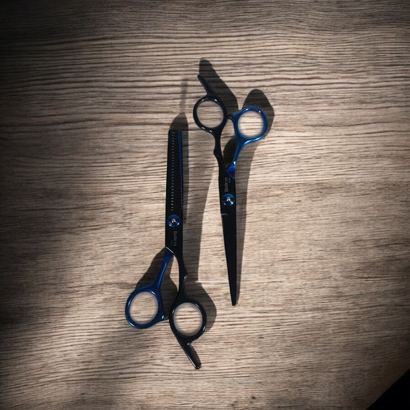 Gambar produk Biutte.co Gunting Rambut Lurus Sasak Electroplating Stainless Steel - SH20