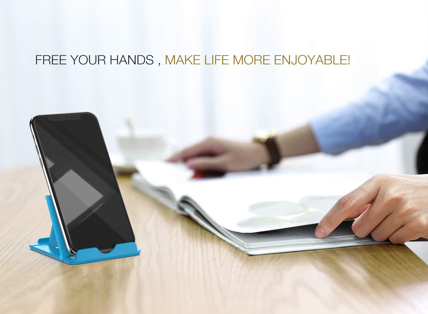Gambar produk SEENDA Universal Foldable Phone Tablet Holder 10 Inch - S089