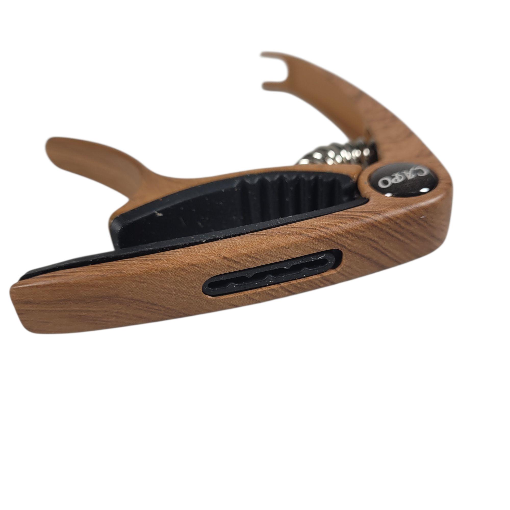 Gambar produk GTS Capo Gitar Zinc Alloy Bridge Pin Remover with Pick Holder - G-A1