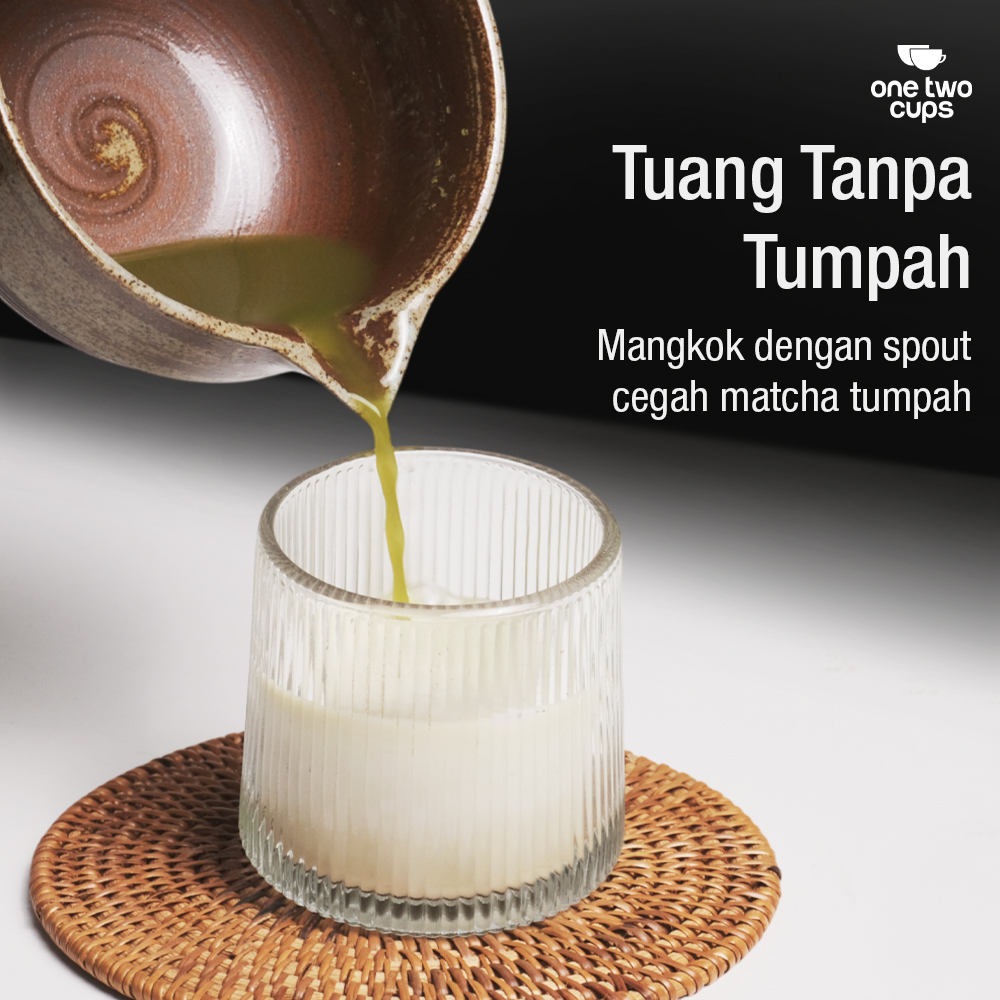 Gambar produk One Two Cups Matcha Set Kit Chawan Chasen Stand Chashaku 4 PCS - N41