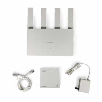 Gambar produk Xiaomi Router WiFi 7 4 Antenna Dual Band Qualcomm 4K QAM OFDMA MLO - BE3600
