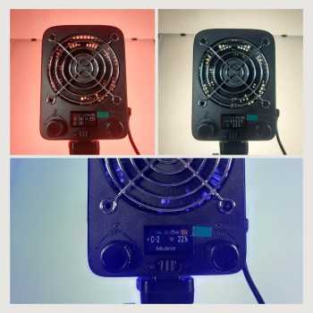 Gambar produk LIYADI Lampu Studio Fotografi COB RGBW TFT Display 150W with Battery