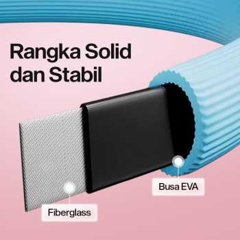 Gambar produk YIWU Magic Ring Resistance Pilates Circle Yoga Fitness 38cm - YW219