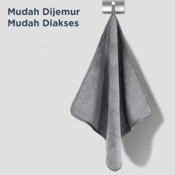 Gambar produk SHUMAI Kain Lap Microfiber Mobil Cleaning Towel Soft High Absorption 30x30cm - SH3
