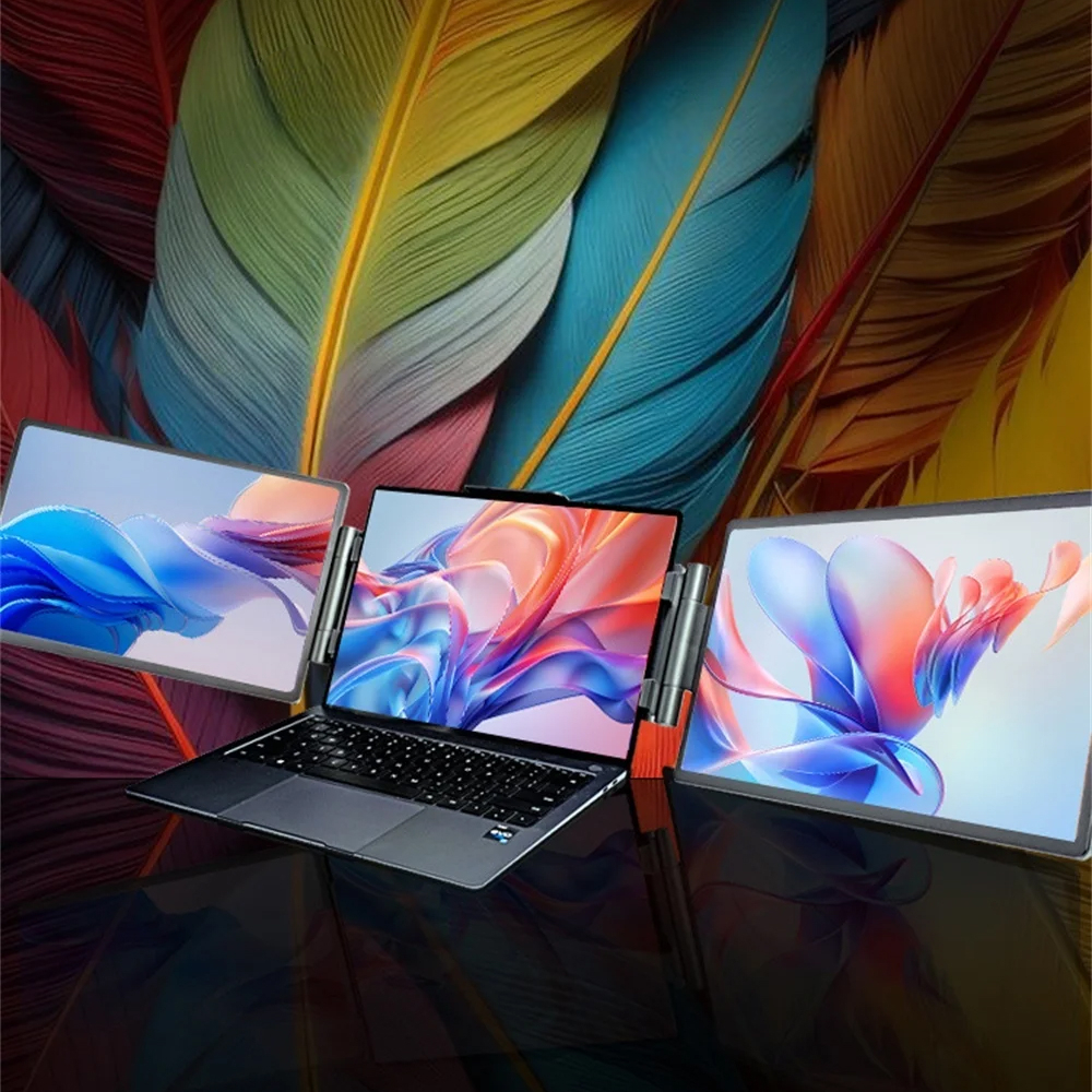 Rospider Portable Monitor Dual Screen Extender 14 Inch IPS FHD - HYX-B90D Gambar produk Rospider Portable Monitor Dual Screen Extender 14 Inch IPS FHD - HYX-B90D