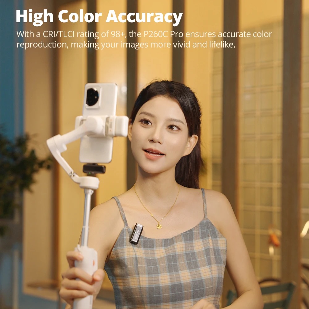 Gambar produk Godox Lampu Fill Light LED 2800-6500K Adjustable NFC 45W with APP - P260C Pro
