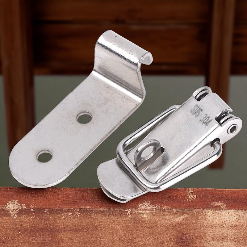 Gambar produk Taffware Kaitan Peti Grendel Koper Kabinet Spring Lock Loaded Buckle Type A - A3