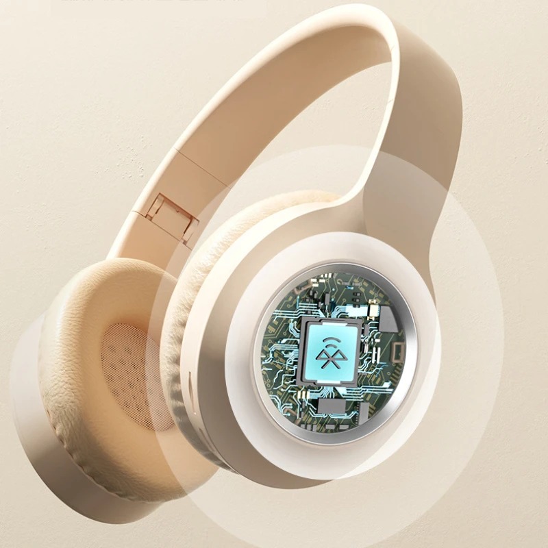 Gambar produk NEWSNR Headphone Bluetooth 5.1 HiFi Noise Reduction TF AUX 150mAh - DR58