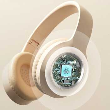 Gambar produk NEWSNR Headphone Bluetooth 5.1 HiFi Noise Reduction TF AUX 150mAh - DR58