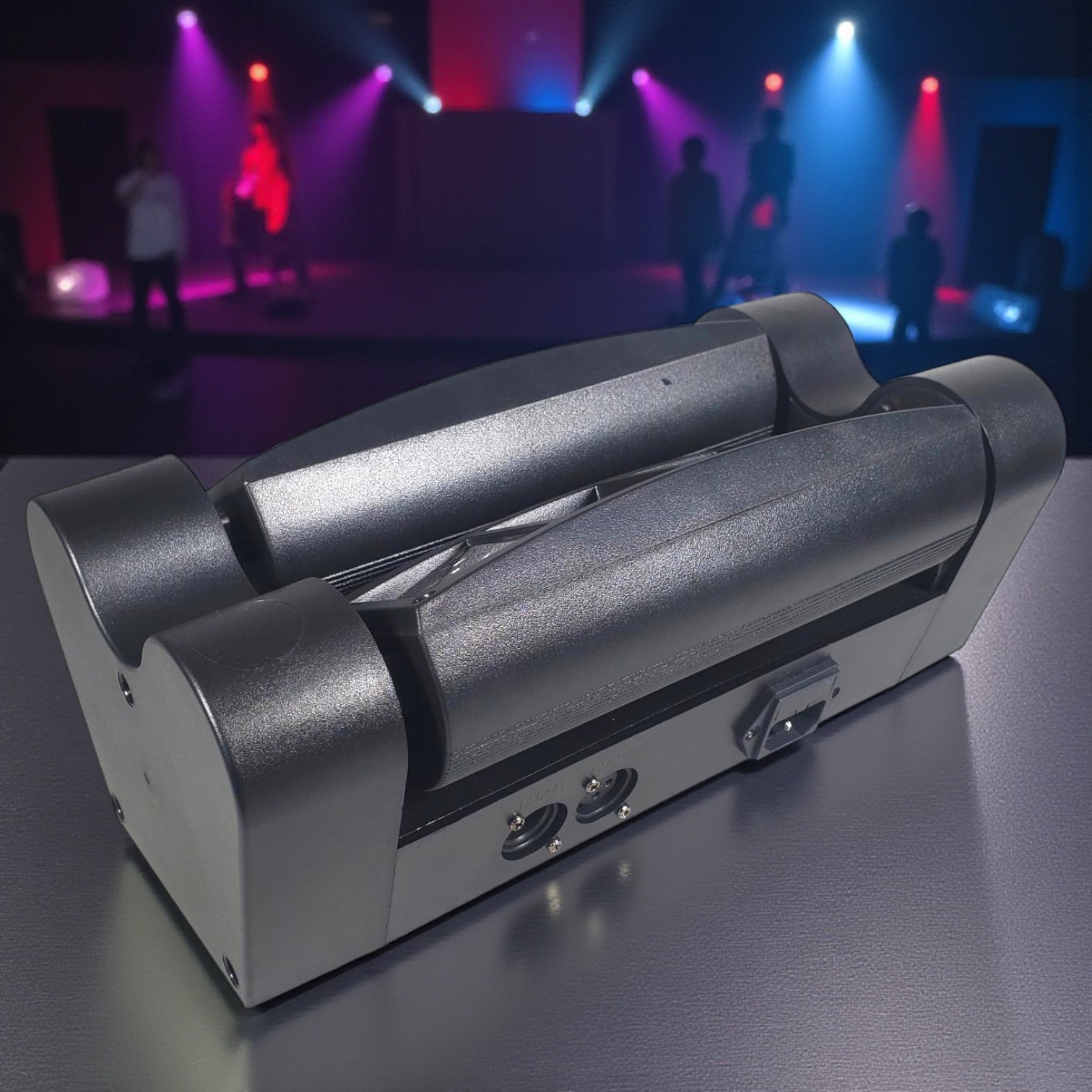 JUNHE Lampu Sorot LED Spider Spotlight RGBW Moving Head DMX512 40W - JH-40 Gambar produk JUNHE Lampu Sorot LED Spider Spotlight RGBW Moving Head DMX512 40W - JH-40