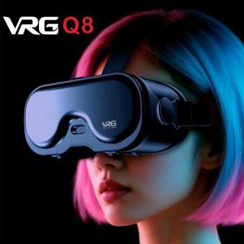 Gambar produk VRG VR Box 3D Virtual Reality Glasses Adjustable Panoramic AR Blu-ray - Q8