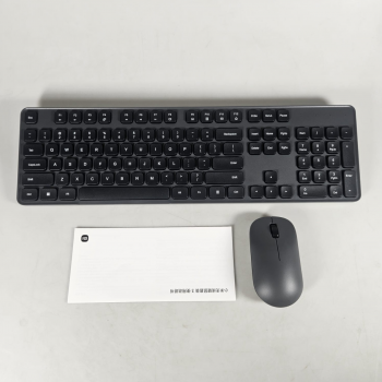 Gambar produk Xiaomi Set Keyboard Mouse Wireless 2.4GHz Soft Keycap Lightweight - WXJS03YM