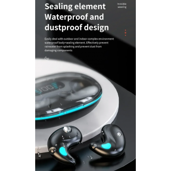 Gambar produk CHUBAN Earphone Bluetooth 5.4 TWS In Ear Ultra Thin Waterproof 150mAh - CH55