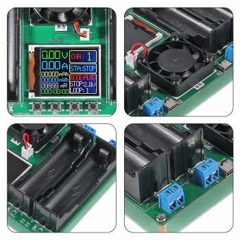 DIYMORE Tester Baterai 18650 LCD Display 4 Channel Type C 5V - DIY-400 Gambar produk DIYMORE Tester Baterai 18650 LCD Display 4 Channel Type C 5V - DIY-400