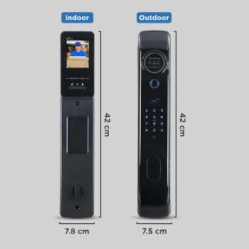 Gambar produk Glomarket Smart Door Lock Fingerprint Face Recognition Password App - B02RL-TC