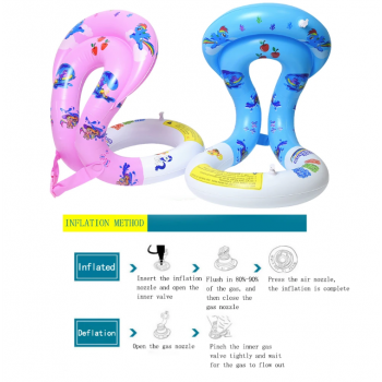 Gambar produk LEYOUME Pelampung Renang Anak Kids Inflatable Swimming Jacket 40x33cm - FY081