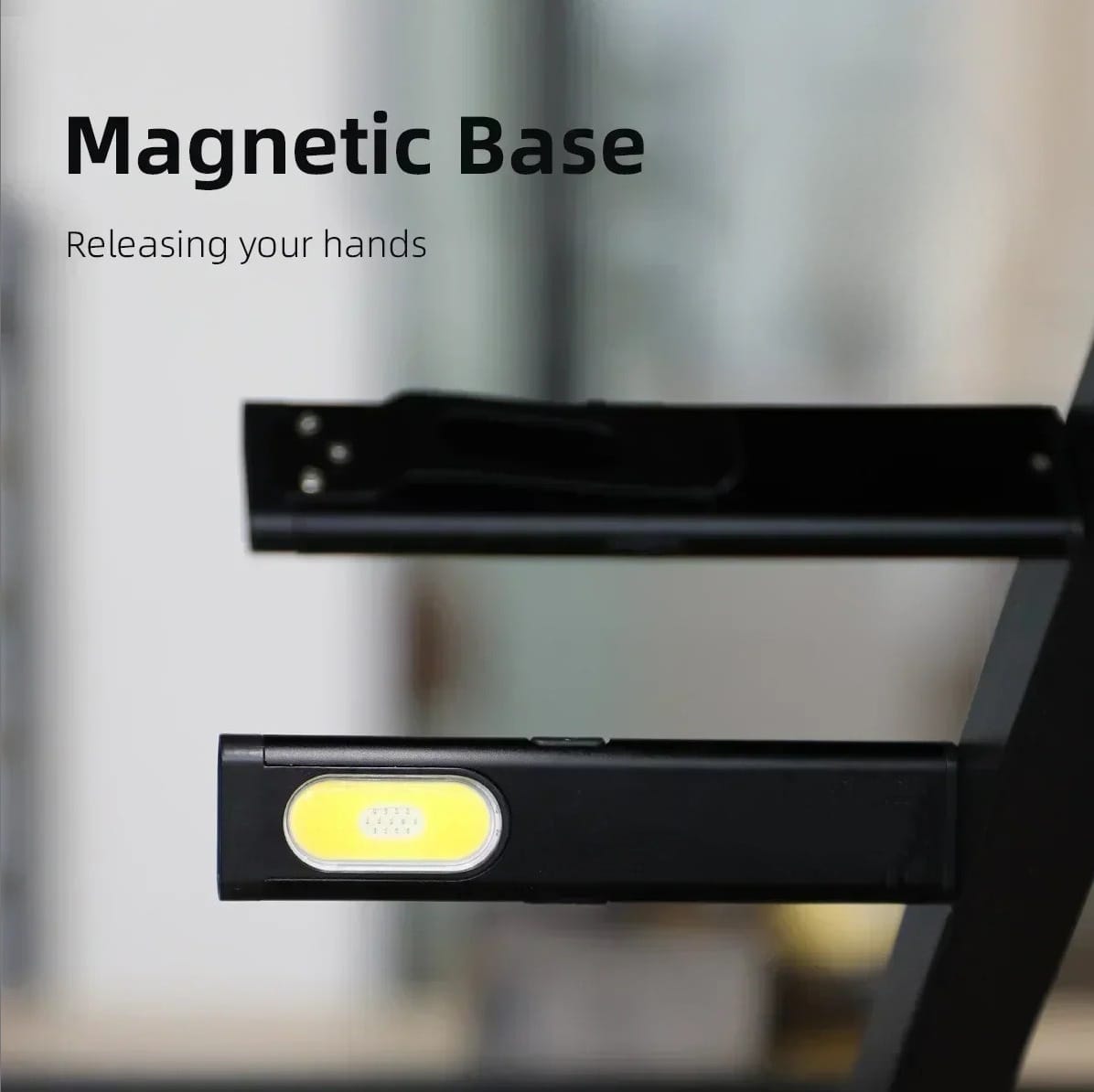 Gambar produk WARSUN Senter LED COB Magnetic Rechargeable IPX4 450mAh 600 Lumens - T7