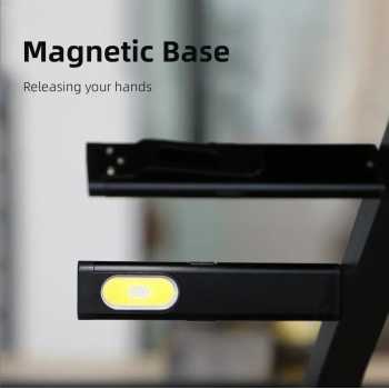 Gambar produk WARSUN Senter LED COB Magnetic Rechargeable IPX4 450mAh 600 Lumens - T7