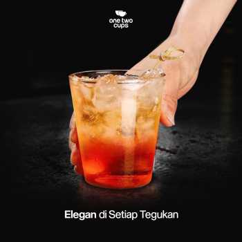 Gambar produk One Two Cups Gelas Whisky Cocktail Thin Bottom Style Rock Glass 320ml - UK32