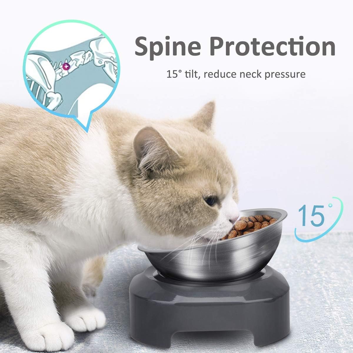 OMEKA Tempat Makan Hewan Peliharaan Kucing Anjing Feeding Single Bowl - ORM10 Gambar produk OMEKA Tempat Makan Hewan Peliharaan Kucing Anjing Feeding Single Bowl - ORM10