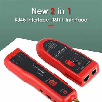 Gambar produk KEBIDU LAN Tester Wire Tracker Cable Scan Track Line Finder Network - KB-411