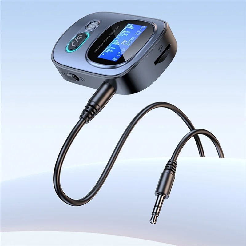 VIKEFON Bluetooth Adapter 2in1 Transmitter Receiver Audio 5.3 2.4GHz - T68 Gambar produk VIKEFON Bluetooth Adapter 2in1 Transmitter Receiver Audio 5.3 2.4GHz - T68