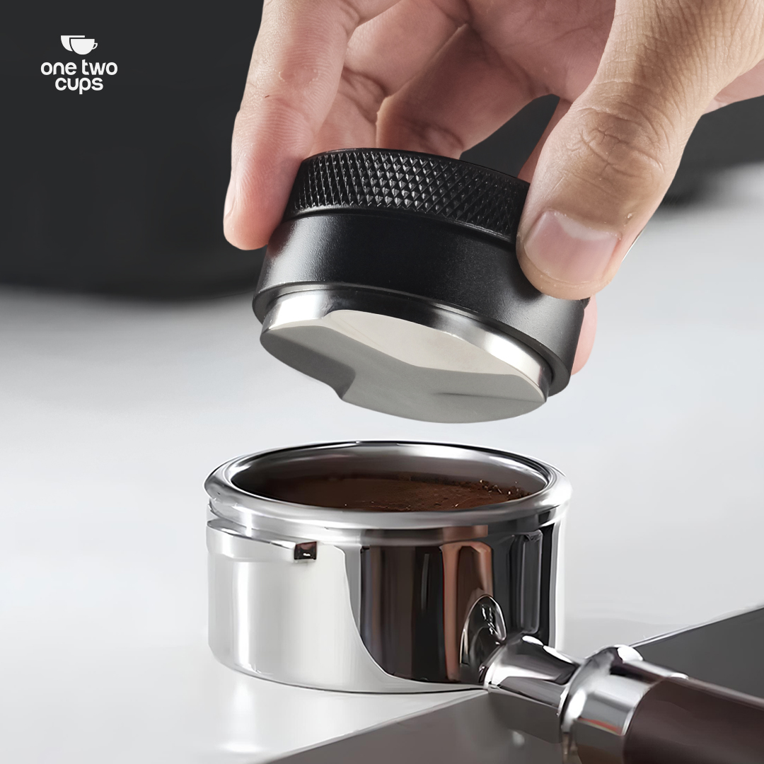 Gambar produk One Two Cups Macaron Tamper Coffee Distribution Tool 3 Angled Base 51mm - 3153