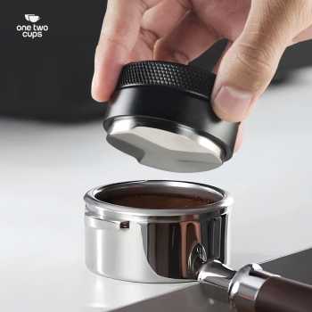 Gambar produk One Two Cups Macaron Tamper Coffee Distribution Tool 3 Angled Base 51mm - 3153