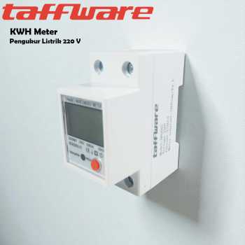 Taffware kWh Pengukur Listrik Power Voltmeter 220V - DDS667
