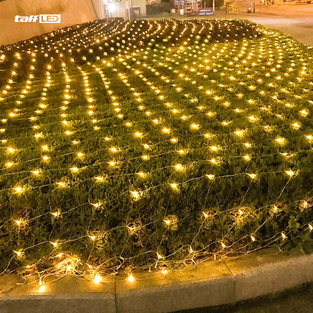 Gambar produk TaffLED Lampu Hias Jaring String Lights Decoration EU Plug 3x2M - EK-04