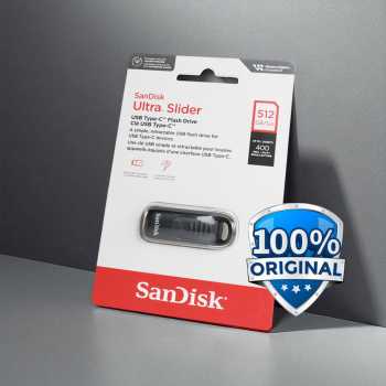 Gambar produk SanDisk Ultra Slider Flashdisk USB Type C 512GB - SDCZ480