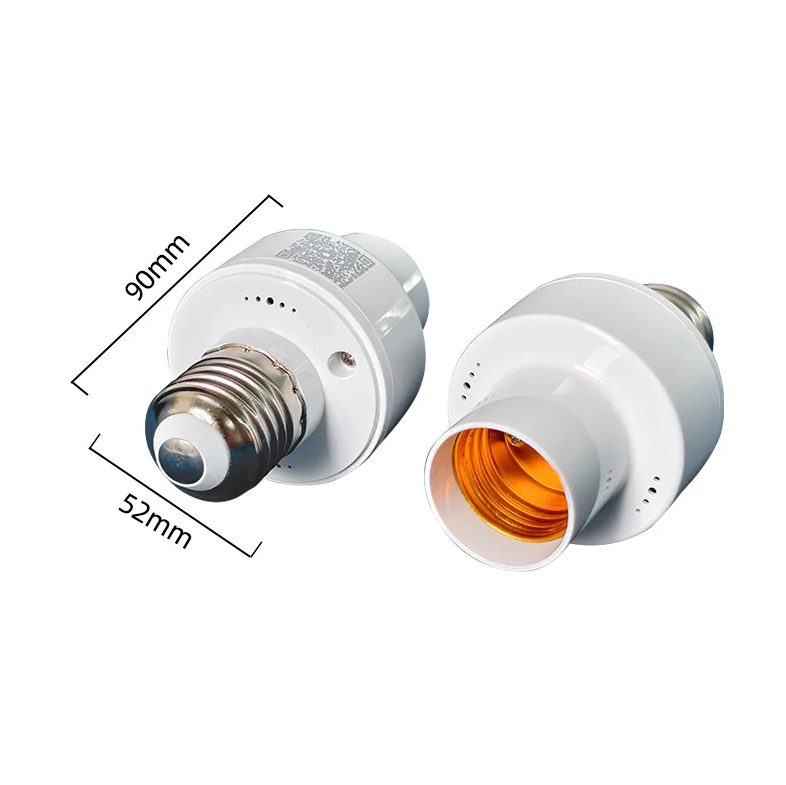 Gambar produk ASLEA Fitting Lampu Soket Pintar Adapter Smart Lamp Bluetooth App E27 - 264N
