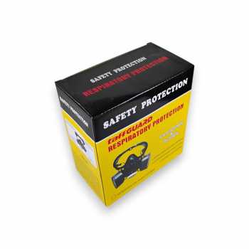 Gambar produk TaffGUARD Masker Gas Respirator Full Face with Activated Carbon Filter - SF01