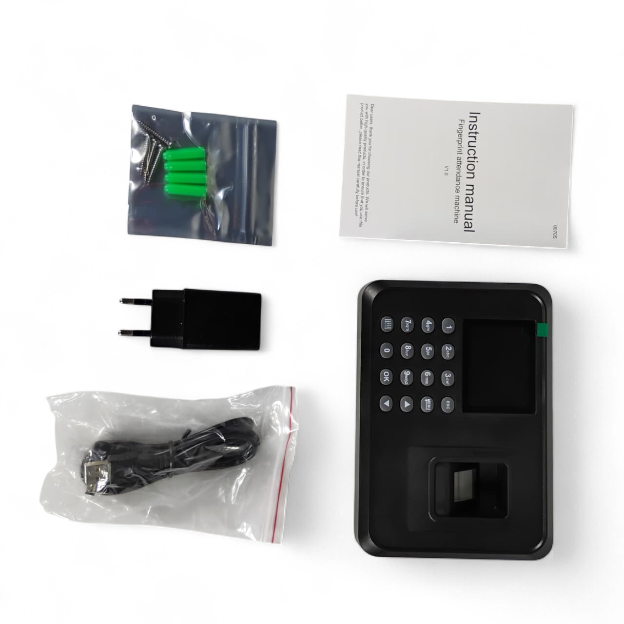 Gambar produk DANMINI Mesin Absen Sidik Jari Attendance Fingerprint 1000 Capacity - A6