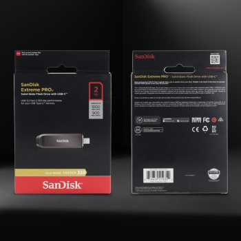 Gambar produk SanDisk Extreme PRO Flash Drive with USB Type C 1000MB/s 2TB - SDCZ890