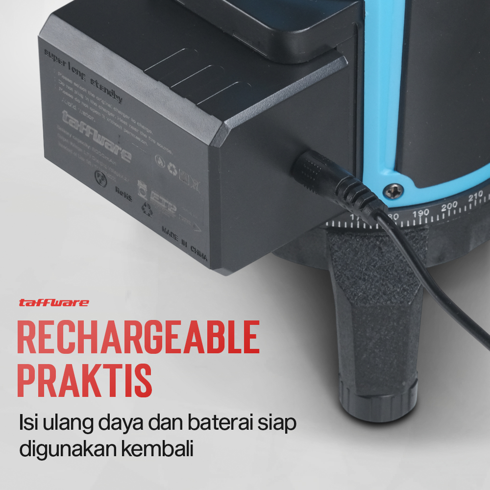 Taffware Baterai Laser Level 3D Isi Ulang Rechargeable Battery 8000mAh - BM02 Gambar produk Taffware Baterai Laser Level 3D Isi Ulang Rechargeable Battery 8000mAh - BM02