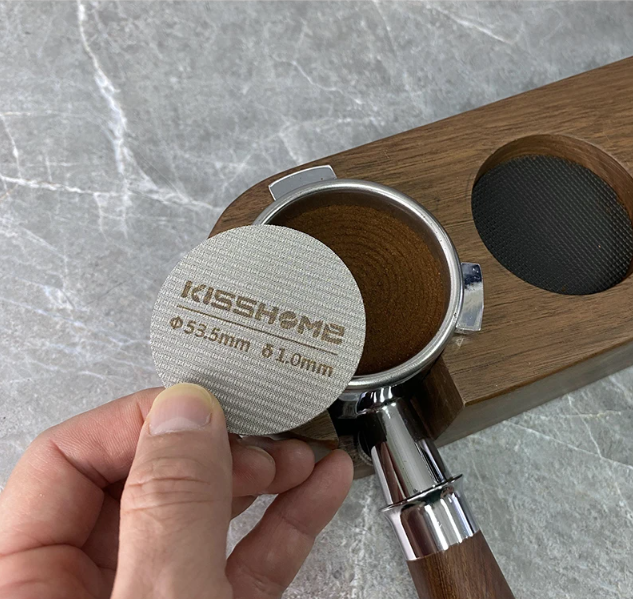 Gambar produk KissHome Puck Screen Portafilter Espresso 150 Micron 58mm 0.2mm - KH2