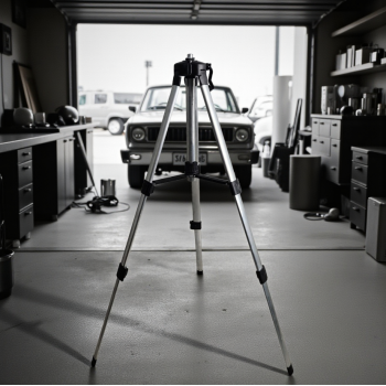 Gambar produk MILIBOE Tripod Profesional 5/8 Inch untuk Laser Leveling - T609