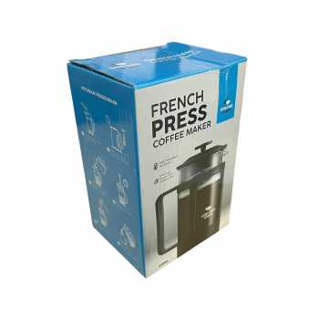 Gambar produk One Two Cups French Press Coffee Maker Pot Plunger Glass 600ml - KG73I