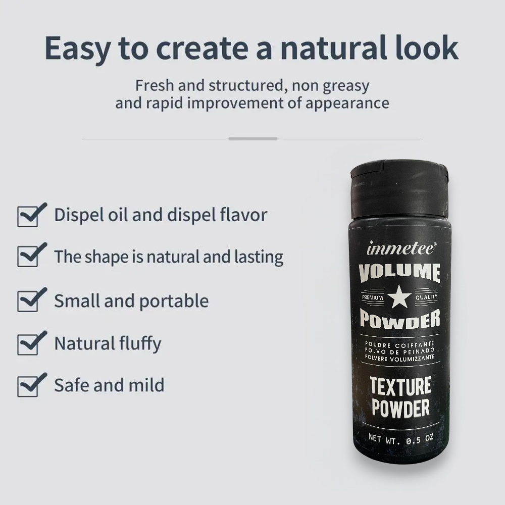 Gambar produk Immetee Dry Shampoo Hair Fluffy Powder Bedak Rambut Anti Lepek 15g - IT399